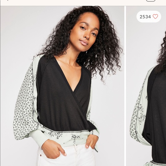 Tops - COPY - Free People Auxton Thermal New Without Tag,